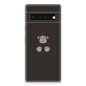 Google Pixel 6 Pro Telefoonhoesje met Naam Gorilla