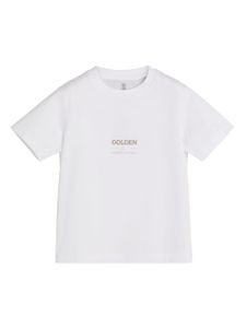 Brunello Cucinelli Kids t-shirt en coton à imprimé graphique - Blanc