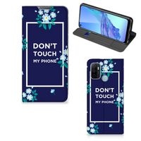 OPPO A53 | A53s Design Case Flowers Blue DTMP