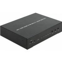 Delock 11488 KVM 4 in 1 multiview-schakelaar 4 x HDMI met USB 2.0