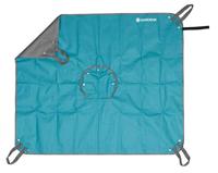 GARDENA city gardening plantenmat M: Onderlaag voor planten en verpotten, waterafstotend geweven textiel, 100 x 120 cm (506-20)