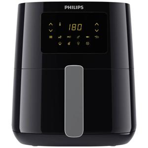 Philips Home HD9252/70 Airfryer 4.1 l 1400 W Heteluchtfunctie, Grillfunctie, Met display Zwart, Zilver