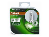 Gloeilamp H11 Ultra Life 55W [12V] (2 st.) OSRAM, Spanning (Volt)12V