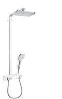 Hansgrohe Raindance Select E 360 Showerpipe Showertablet Wit-chroom