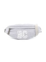 Brunello Cucinelli Kids sac banane à logo imprimé - Gris - thumbnail