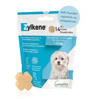 Zylkene® Chews (14 stuks) voor stressvermindering, voor kleine honden, aanvullend voer voor meer welzijn in ongebruikelijke situaties, voor kleine honden < 10 kg