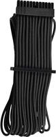 Corsair Premium kabel, 24 pin, ATX, type 4 (generatie 4-serie), met ommanteling, zwart