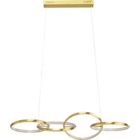 Kare Design Hanglamp Galaxy LED 155cm goud