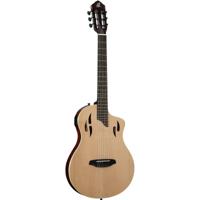 Ortega RTPSTD-NAT TourPlayer Series Standard Gloss Natural elektrisch-akoestische klassieke gitaar met gigbag - thumbnail