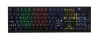 Surefire Gaming KingPin X2 Gaming-toetsenbord Kabelgebonden, USB AZERTY, Frans Zwart Verlicht, Multimediatoetsen