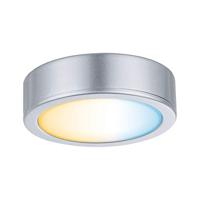 Paulmann 99953 LED meubellamp Clever Connect spot Disc tunable white 12 V rond incl. 1x2,1 watt dimbaar chroom mat kunststof 2700-6500K