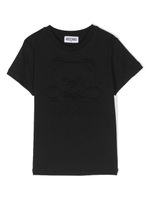 Moschino Kids t-shirt en coton à logo embossé - Noir - thumbnail