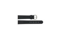 Horlogeband Danish Design IQ19Q1072 Leder Zwart 20mm - thumbnail