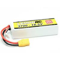 LemonRC LiPo accupack 18.5 V 3700 mAh Aantal cellen: 5 35 C Softcase XT90 - thumbnail