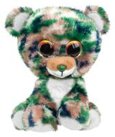 Lumo Stars knuffel Lumo Bear Camo groen/bruin 15 cm