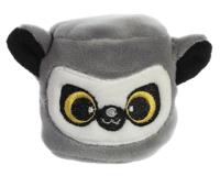 Aurora mini knuffel YooHoo beanbag 6 cm grijs