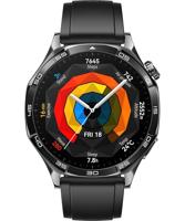 HUAWEI WATCH GT 5 46 mm Smartwatch, scherp ontwerp, gloednieuwe hardloop- en fietssporten, gezondheidstracking, batterijduur tot 14 dagen, compatibel met iOS en Android, zwart