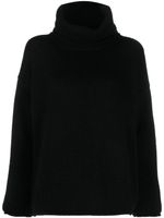 Incentive! Cashmere pull en cachemire à col roulé - Noir