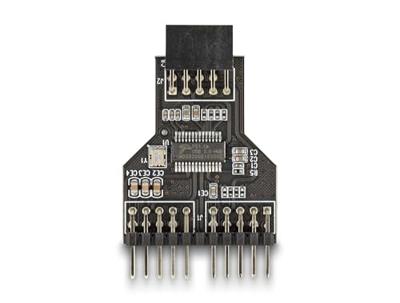 DeLOCK 60045 cable gender changer 9 pin USB 2.0 2 x 9 pin pin header Black