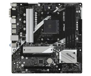 ASRock A520M Pro4 Moederbord Socket AMD AM4 Vormfactor Micro-ATX