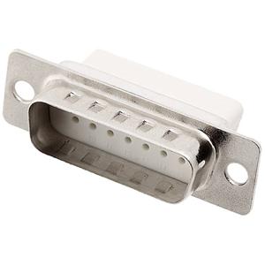 encitech DBC15-SP-W 2108-0190-02 D-sub male connector 180 ° Aantal polen: 15 Crimpen 1 stuk(s) Tray