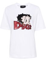 DSQUARED2 x Betty Boop t-shirt - Blanc - thumbnail