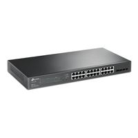 TP-LINK TL-SG2428P netwerk-switch Gigabit Ethernet (10/100/1000) Power over Ethernet (PoE) Zwart - thumbnail