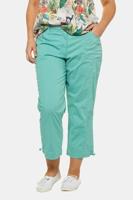 Ulla Popken Cargobroek 7/8, sportief, stretchcomfort, 4-pocket - Grote Maten