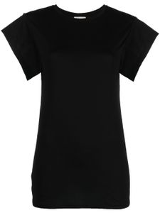 ISABEL MARANT t-shirt en coton à manches fendues - Noir