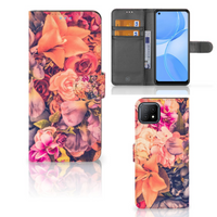 OPPO A73 5G Hoesje Bosje Bloemen - thumbnail