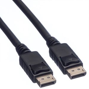 VALUE DisplayPort Cable, DP-DP, LSOH, M/M, zwart, 2 m