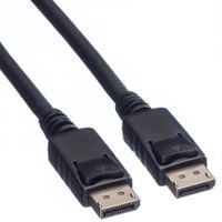 VALUE DisplayPort Cable, DP-DP, LSOH, M/M, zwart, 2 m - thumbnail