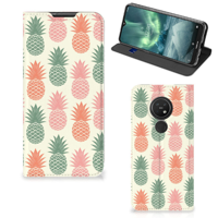 Nokia 6.2 | 7.2 Flip Style Cover Ananas