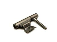 Dulimex Inboorpaumelle 14 mm nylon ring staal satijn verchroomd