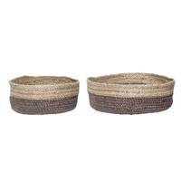 Bloomingville jute mand - set van 2