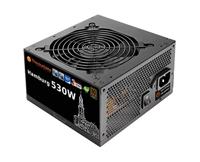 Thermaltake Hamburg PC Voeding, Atx23, 530 W, Zwart