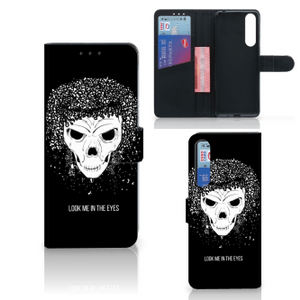 Telefoonhoesje met Naam Sony Xperia 1 II Skull Hair