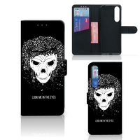 Telefoonhoesje met Naam Sony Xperia 1 II Skull Hair - thumbnail