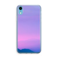 Sunset pastel: iPhone XR Transparant Hoesje - thumbnail