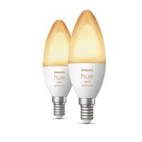 Philips Lighting Hue LED-lamp (uitbreiding) 871951435673300 Energielabel: G (A - G) Hue White Amb. Doppelpack E14 2x470lm E14 5.2 W Warmwit tot koudwit - thumbnail