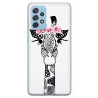 Samsung Galaxy A52 (5G) siliconen telefoonhoesje - Giraffe
