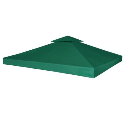 vidaXL Vervangend tentdoek prieel 310 g/m² 3x3 m groen vidaXL Vervangend tentdoek prieel 310 g/m² 3x3 m groen