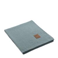 Plaid Jesse 130x160 | Stof  | Blauw Groen