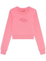 Diesel sweat F-Slimmy-Od à logo - Rose - thumbnail