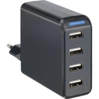 VOLTCRAFT SPAS-4800/4-N USB-oplader Thuis Uitgangsstroom (max.) 4800 mA 4 x USB - thumbnail