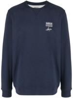 Barbour Sweater met ronde hals - Blauw