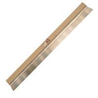 Melkmeisje Spackmes 950 x 0,4 mm hout RVS - MM651000 - MM651000