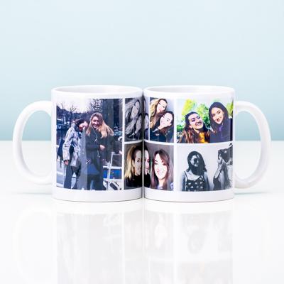 Gepersonaliseerde Fotomok Met Zes Afbeeldingen