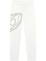 Diesel P-Marky-Megoval-D cotton track pants - Blanc