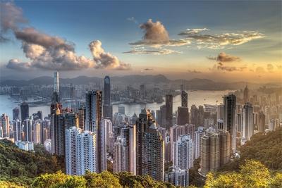 Hong Kong Victoria Peak Poster 61x91.5cm